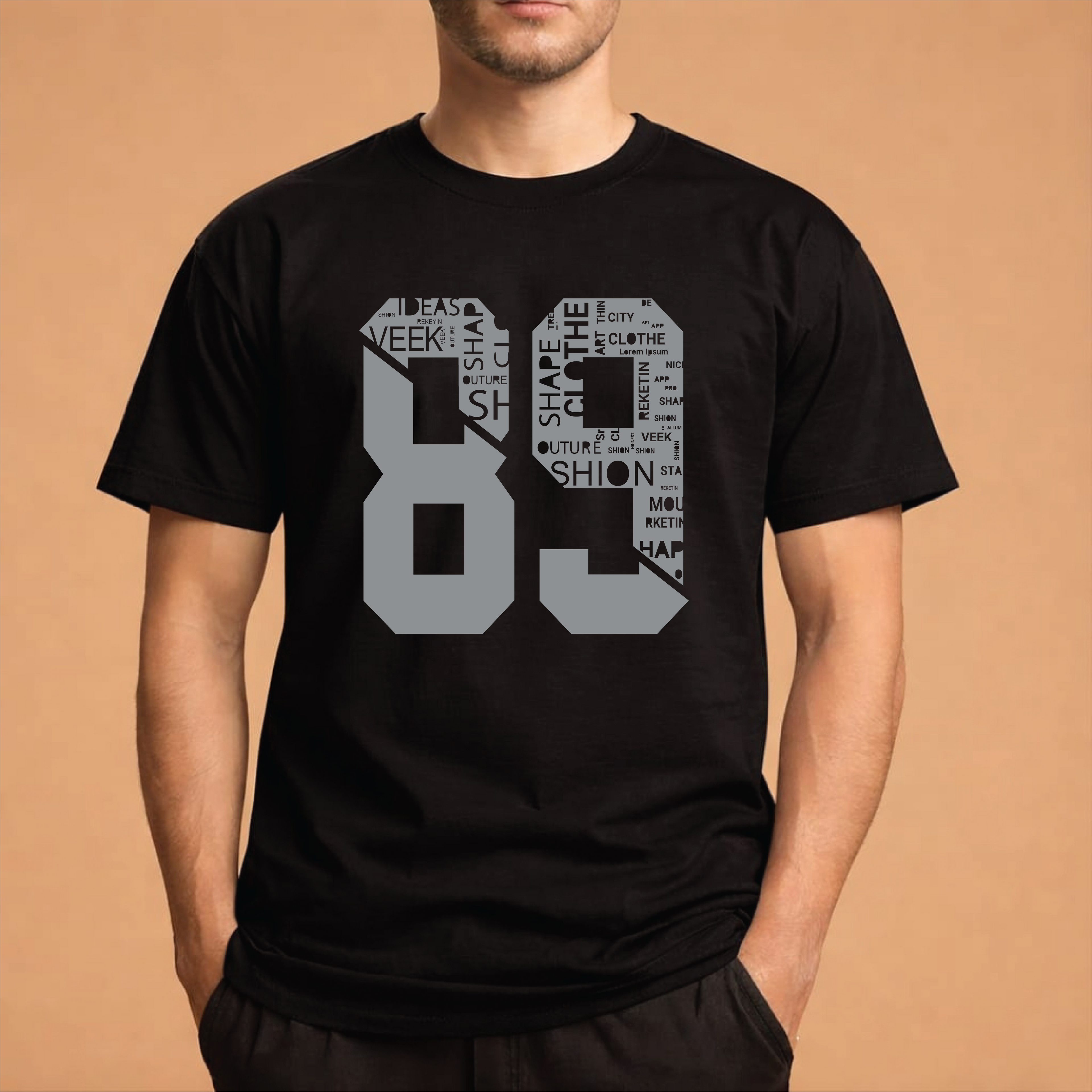 Half Sleeve t-shirt print 89