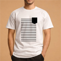 Half Sleeve t-shirt print POCKET
