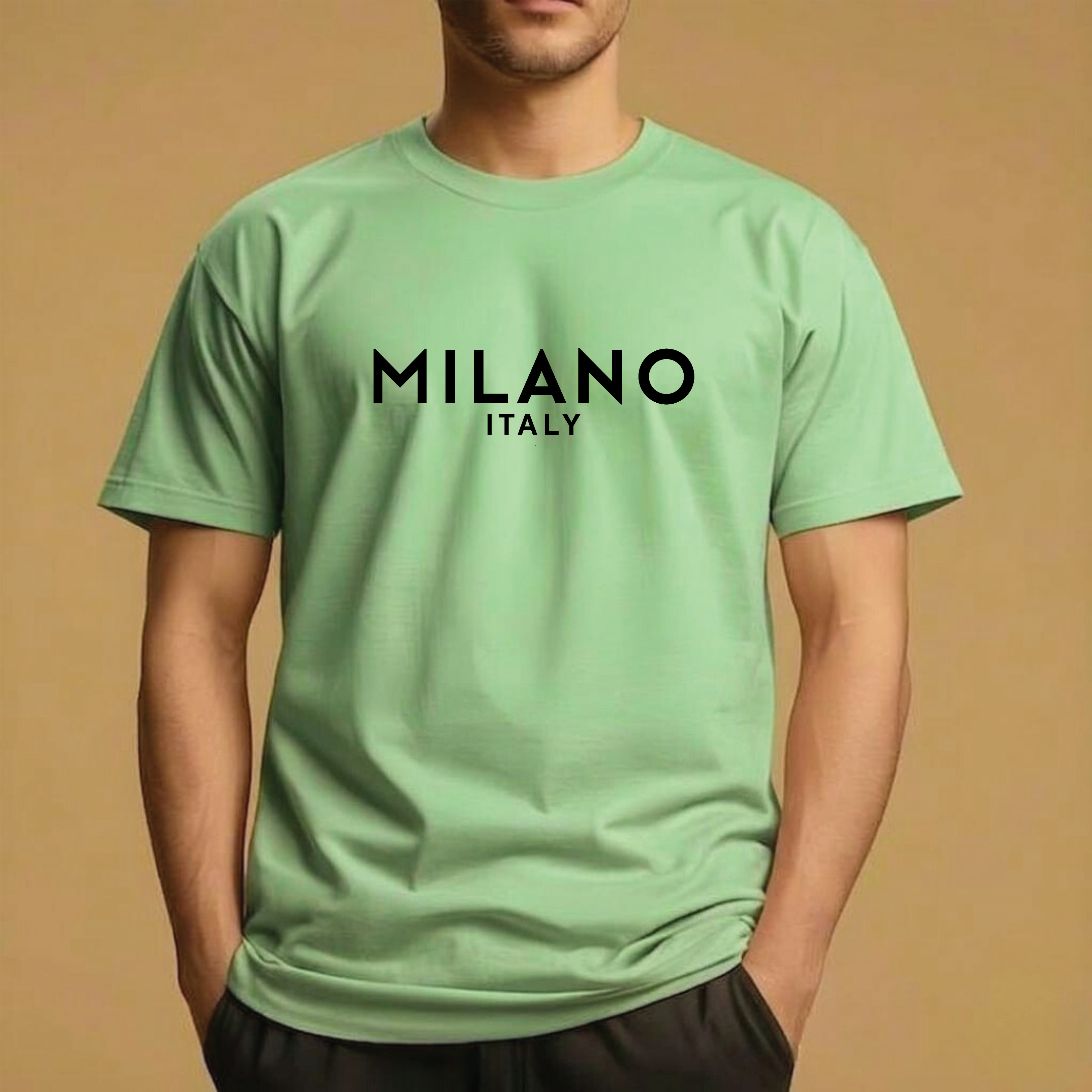Half Sleeve t-shirt print MILANO
