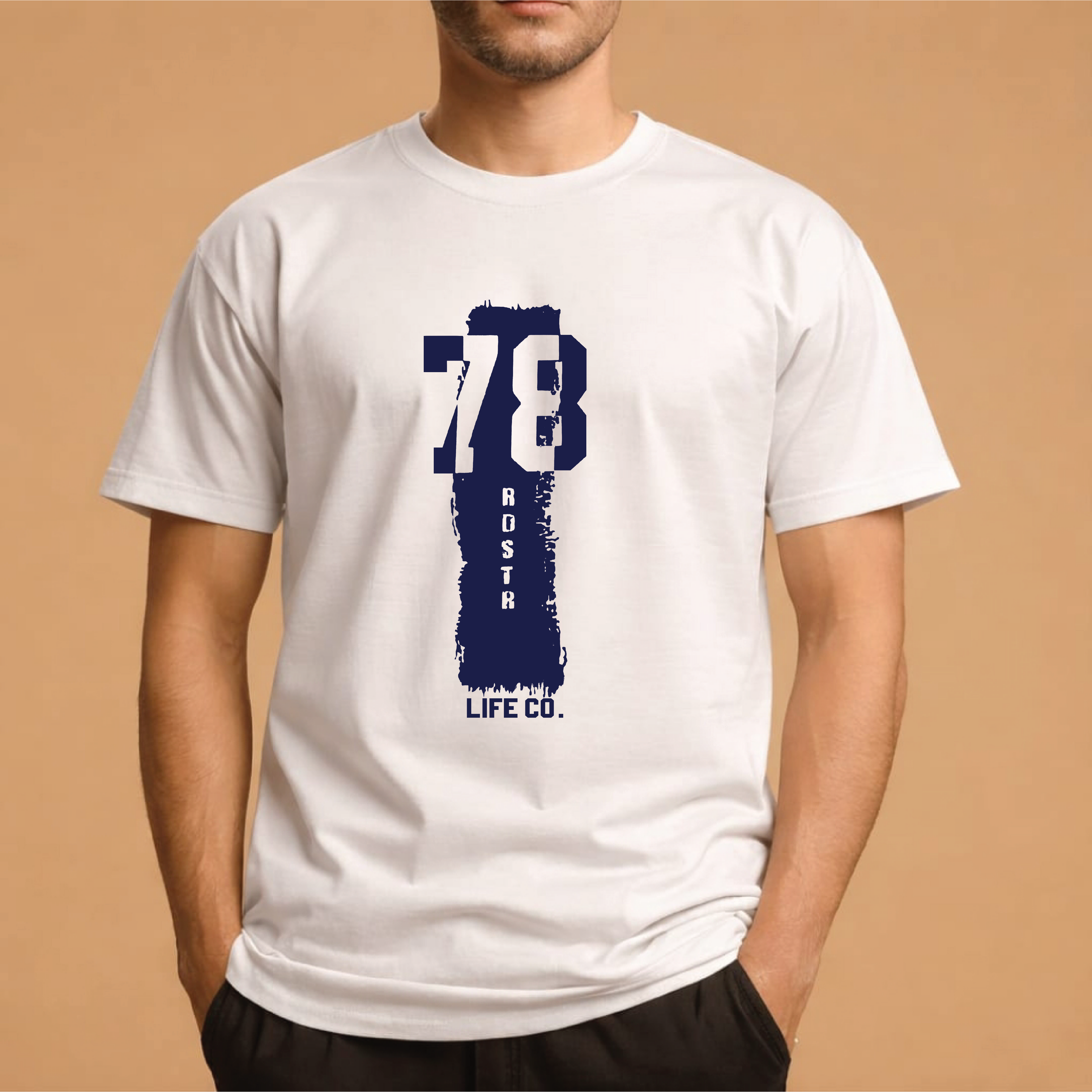 Half Sleeve t-shirt print 78