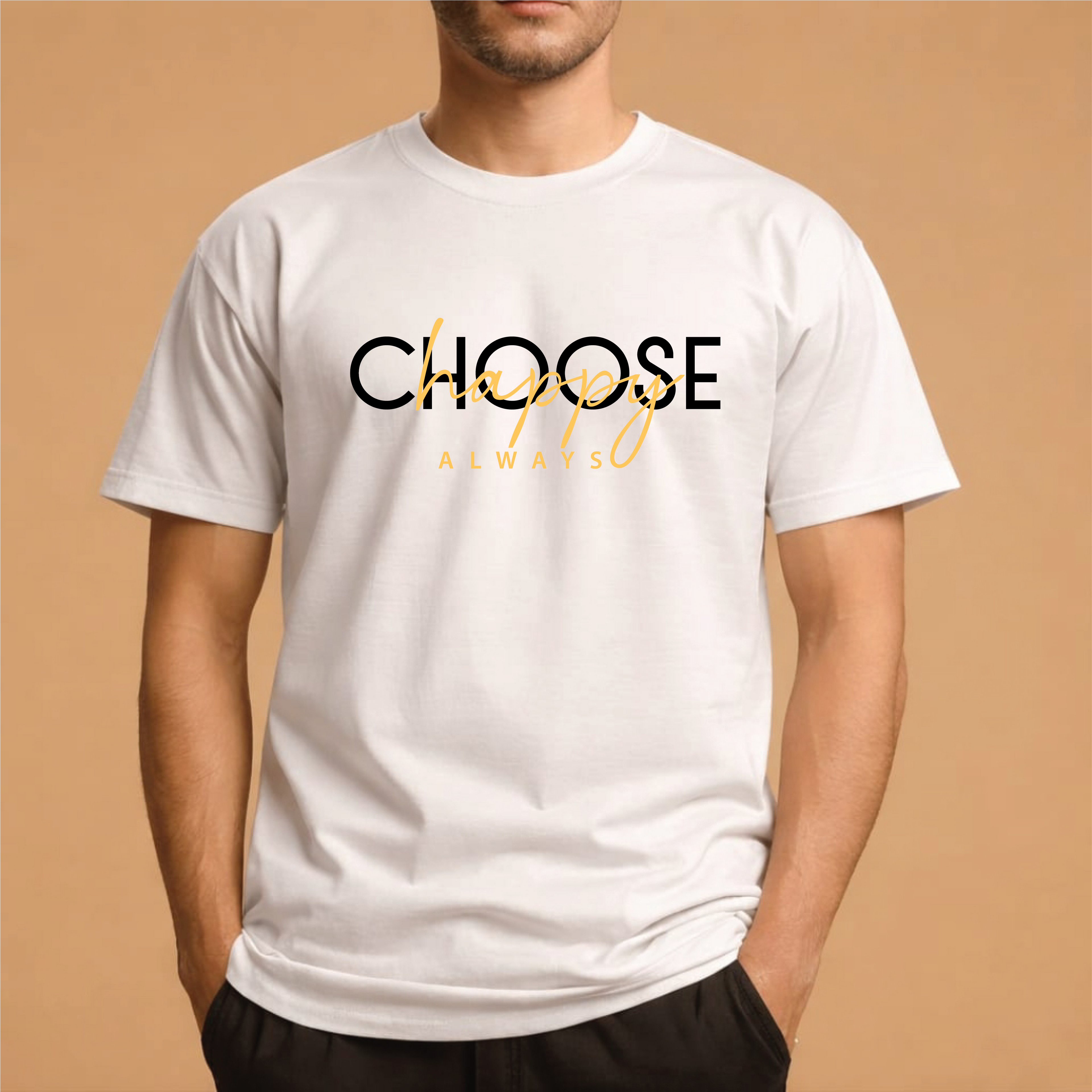Half Sleeve t-shirt print CHOOSE