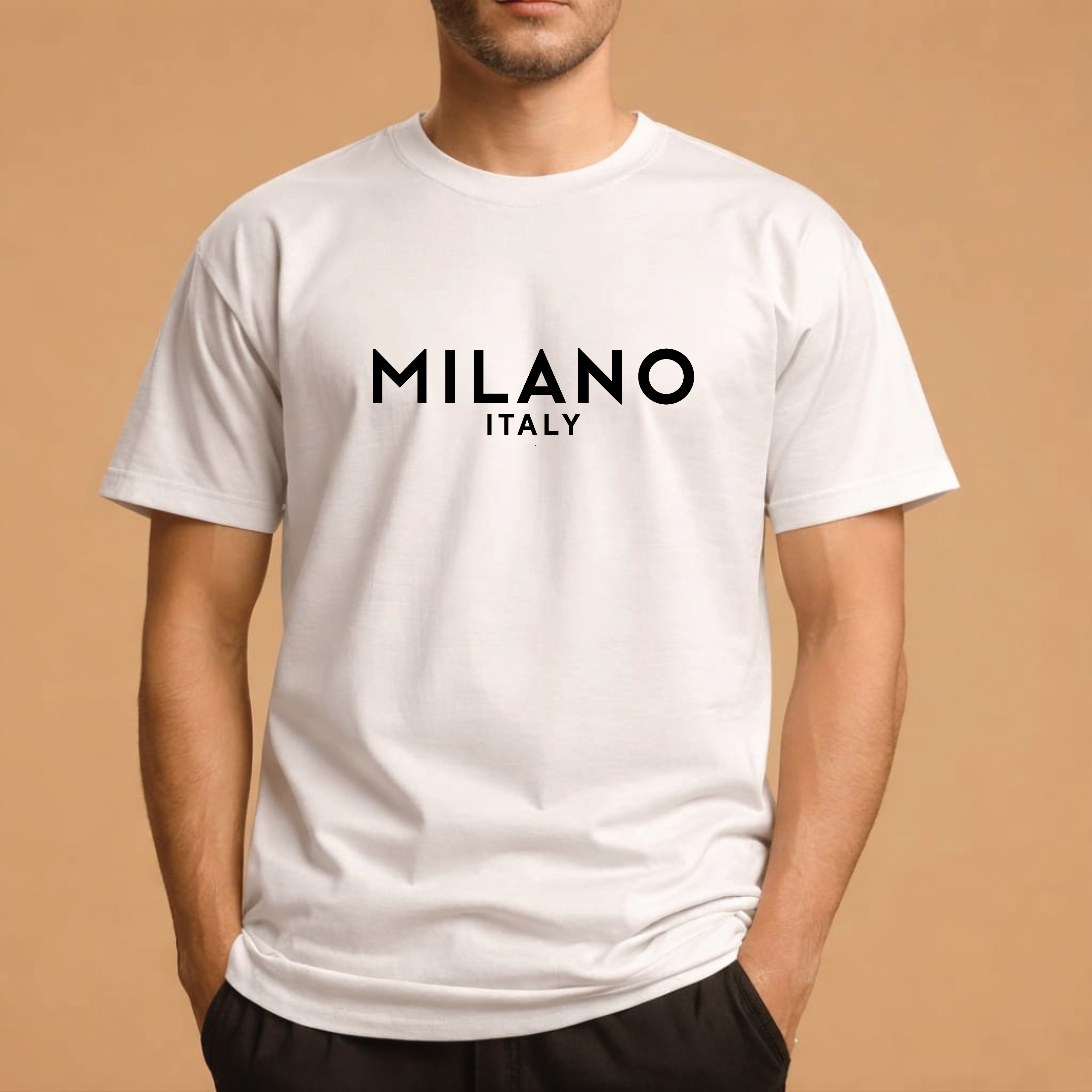 Half Sleeve t-shirt print MILANO