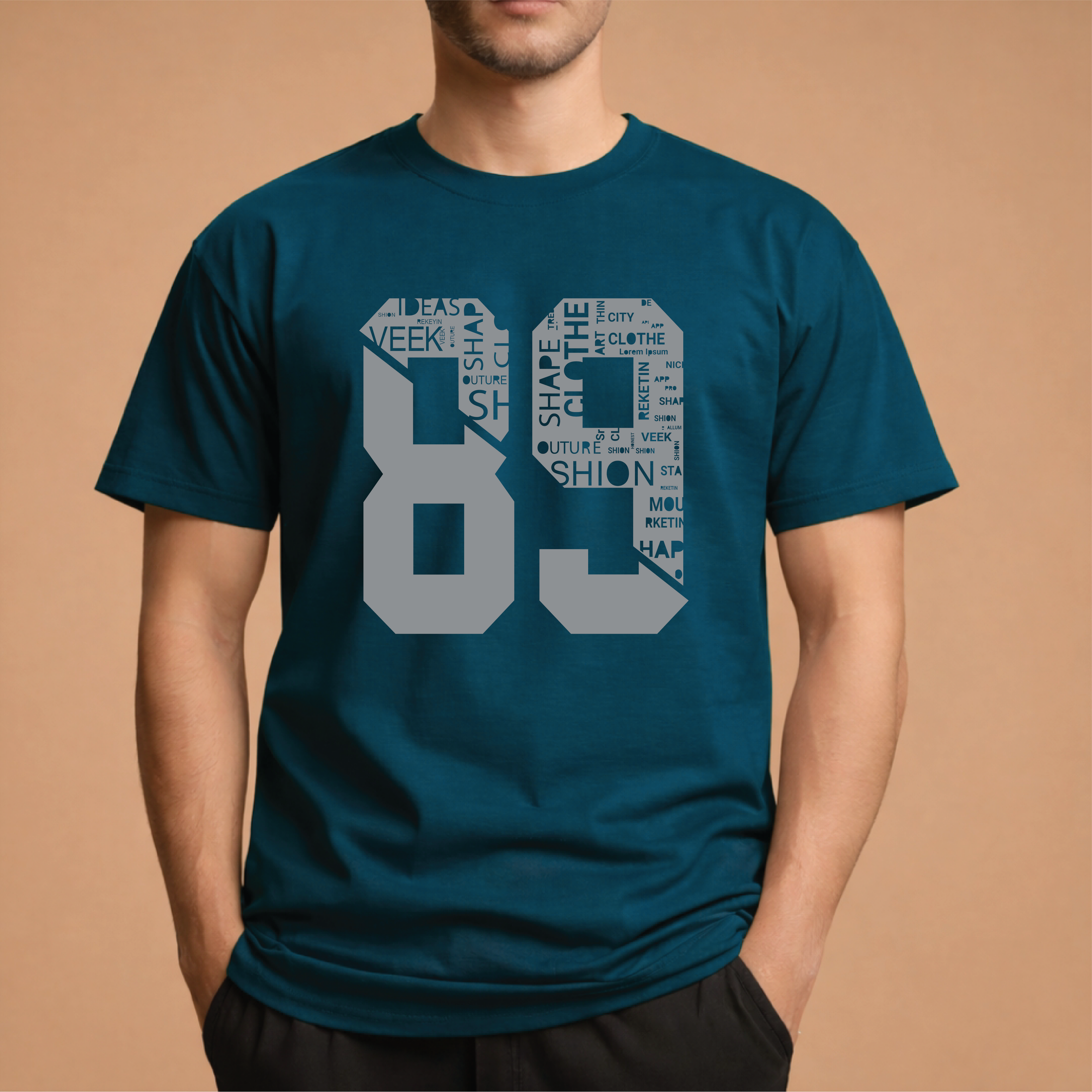 Half Sleeve t-shirt print 89