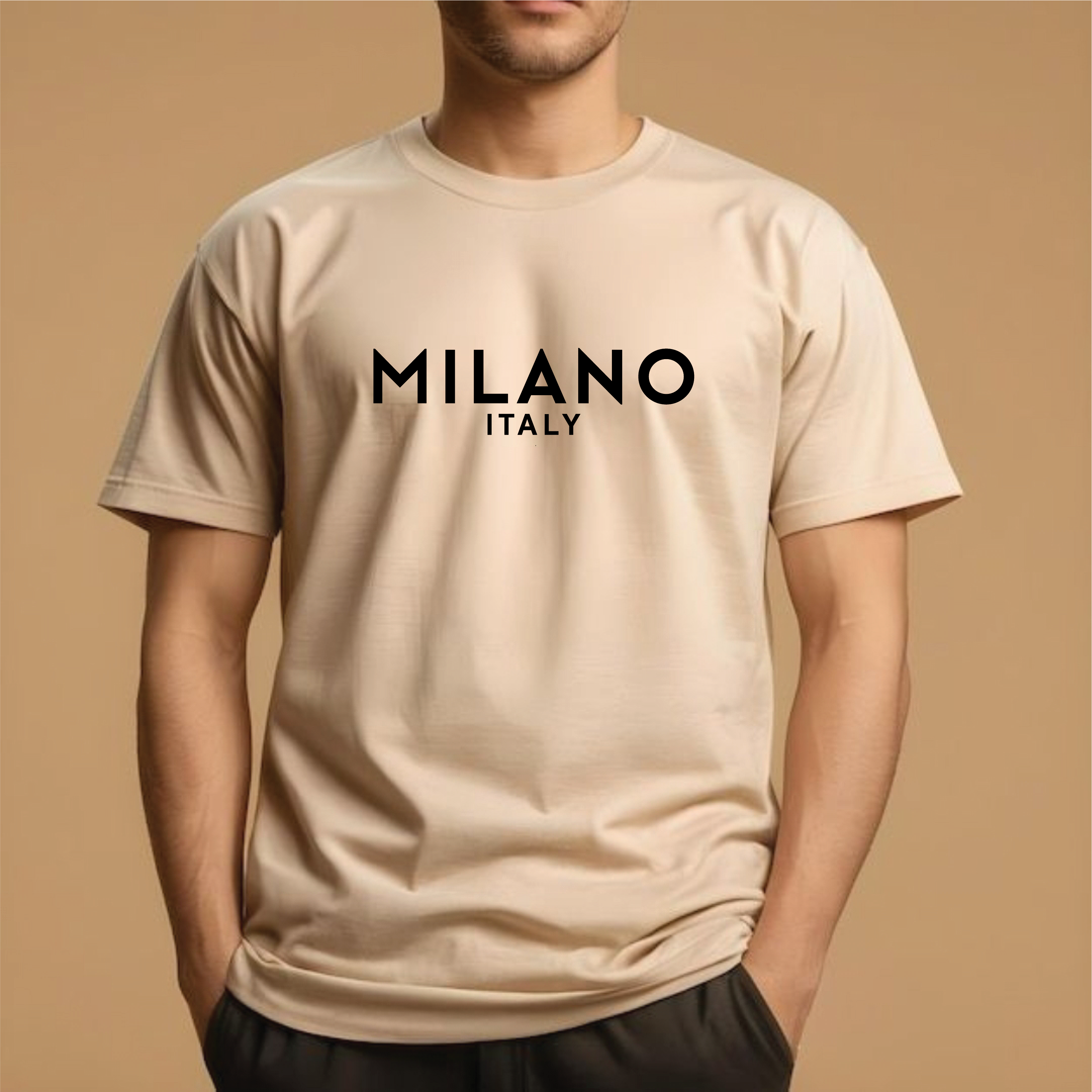 Half Sleeve t-shirt print MILANO