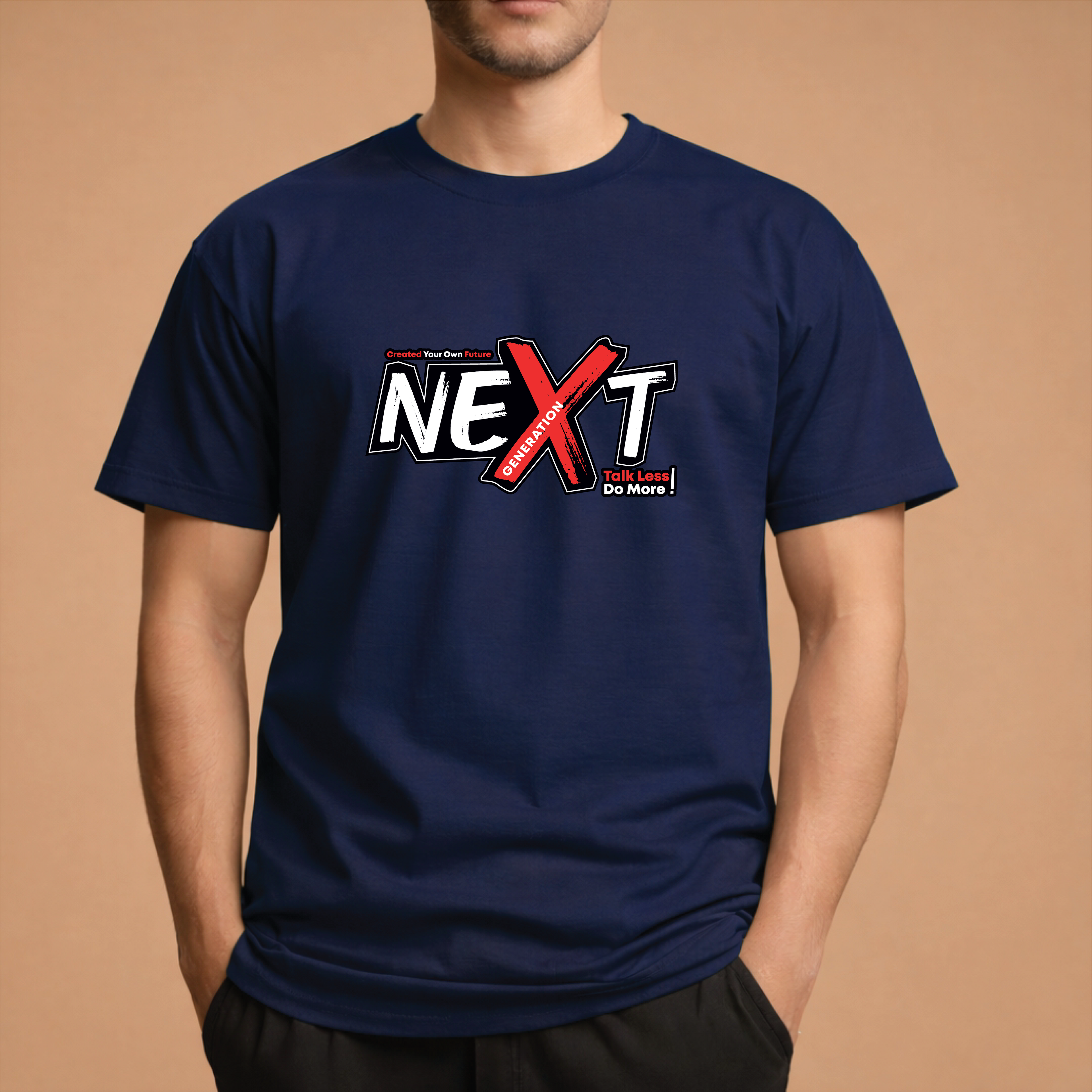 Half Sleeve t-shirt print NEXT