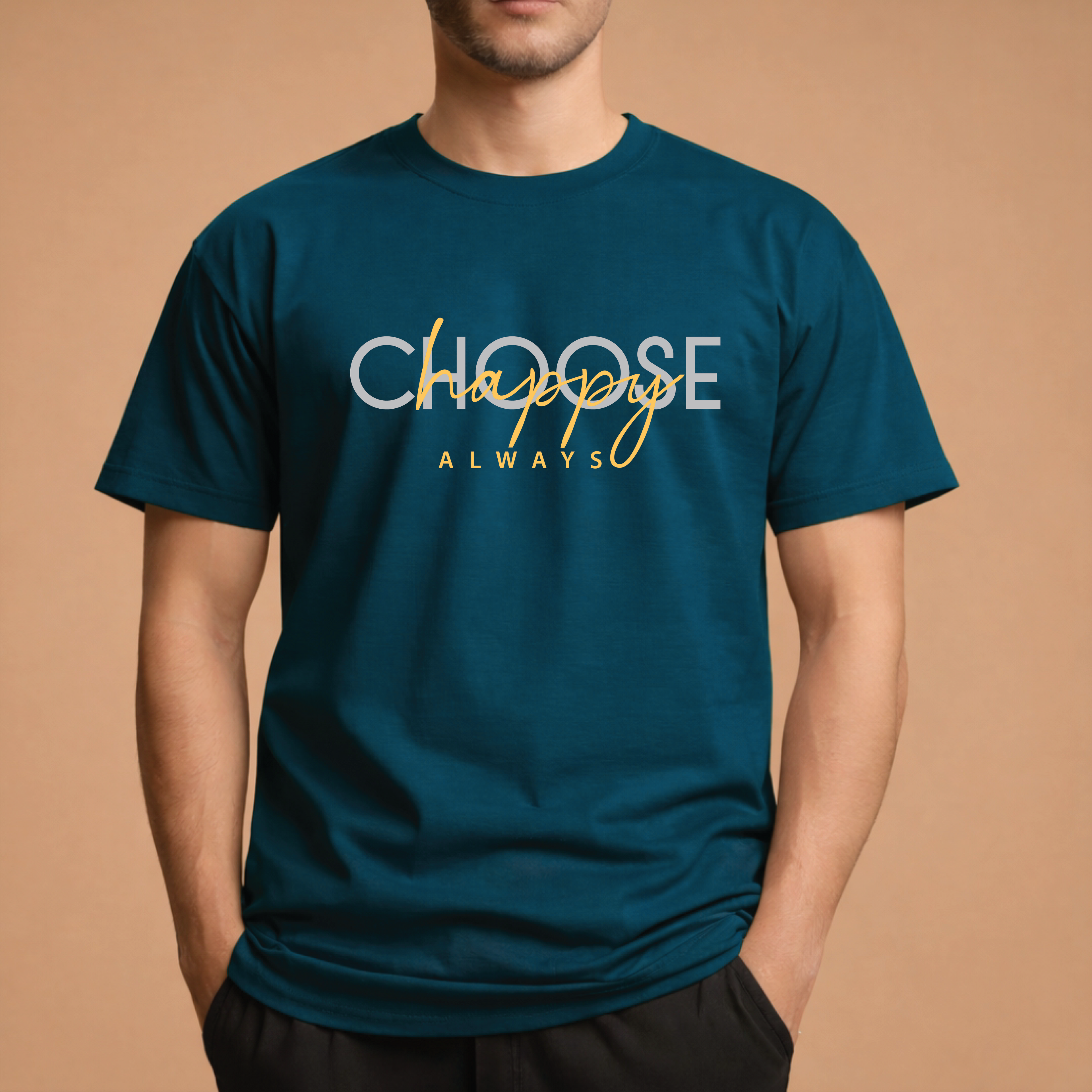 Half Sleeve t-shirt print CHOOSE