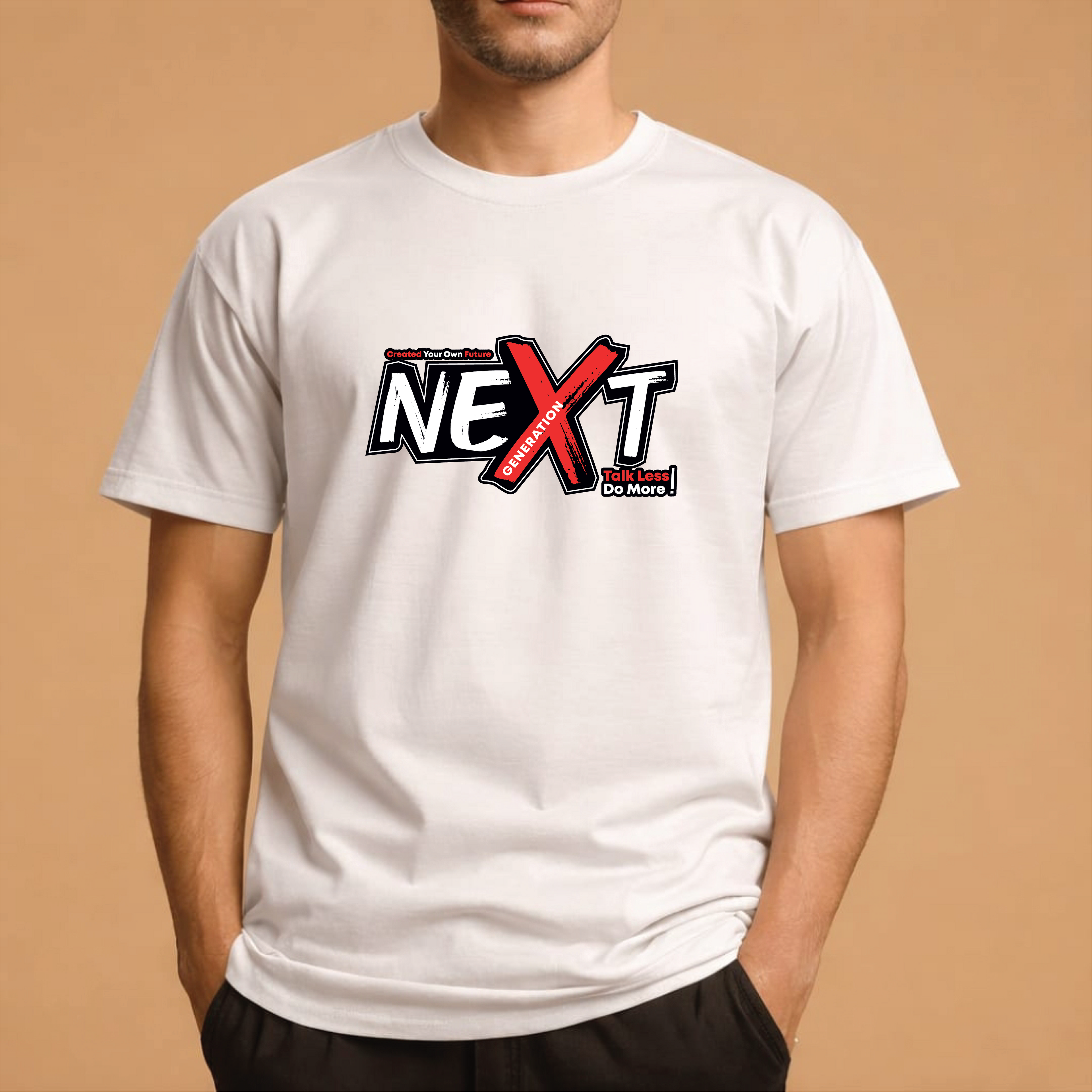 Half Sleeve t-shirt print NEXT