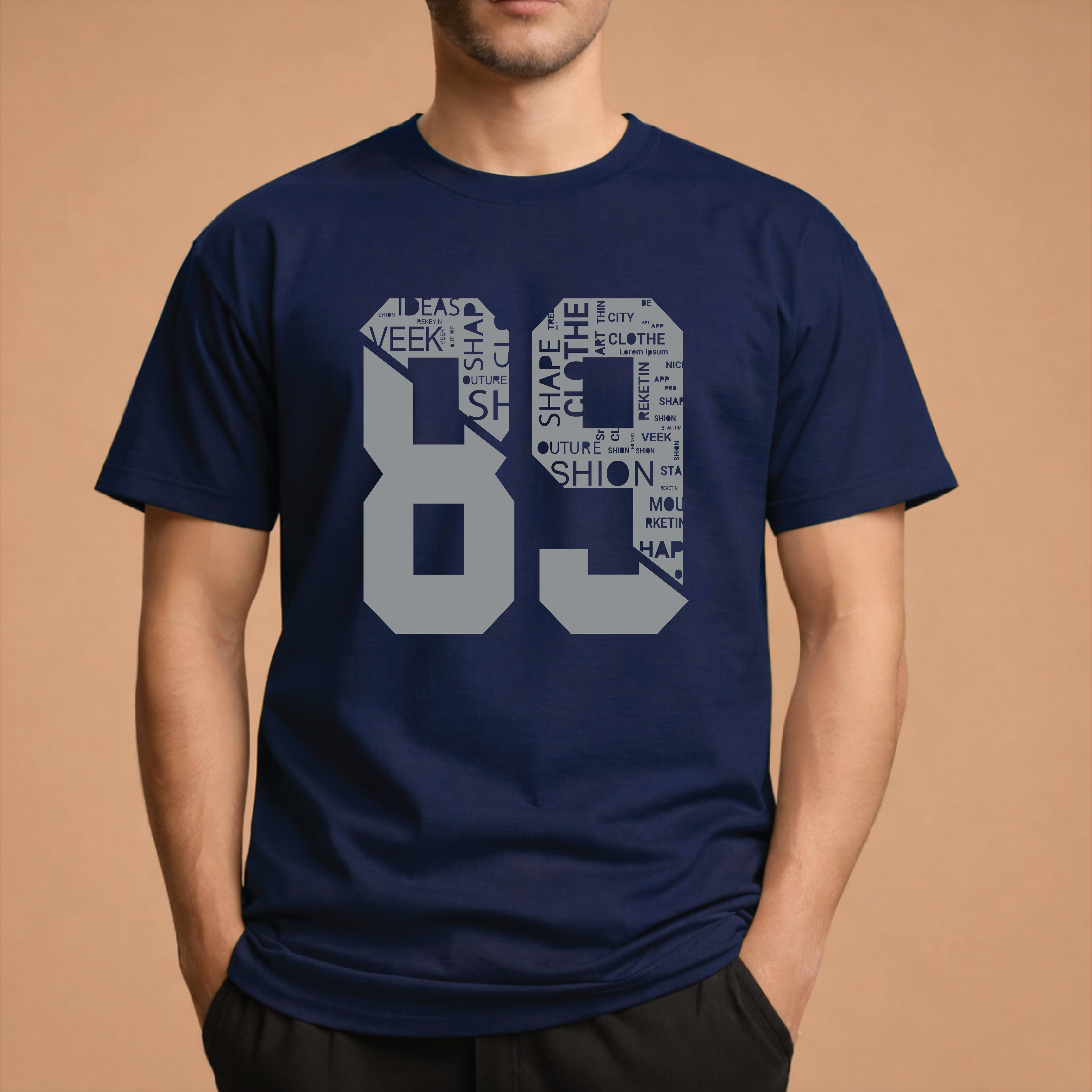 Half Sleeve t-shirt print 89