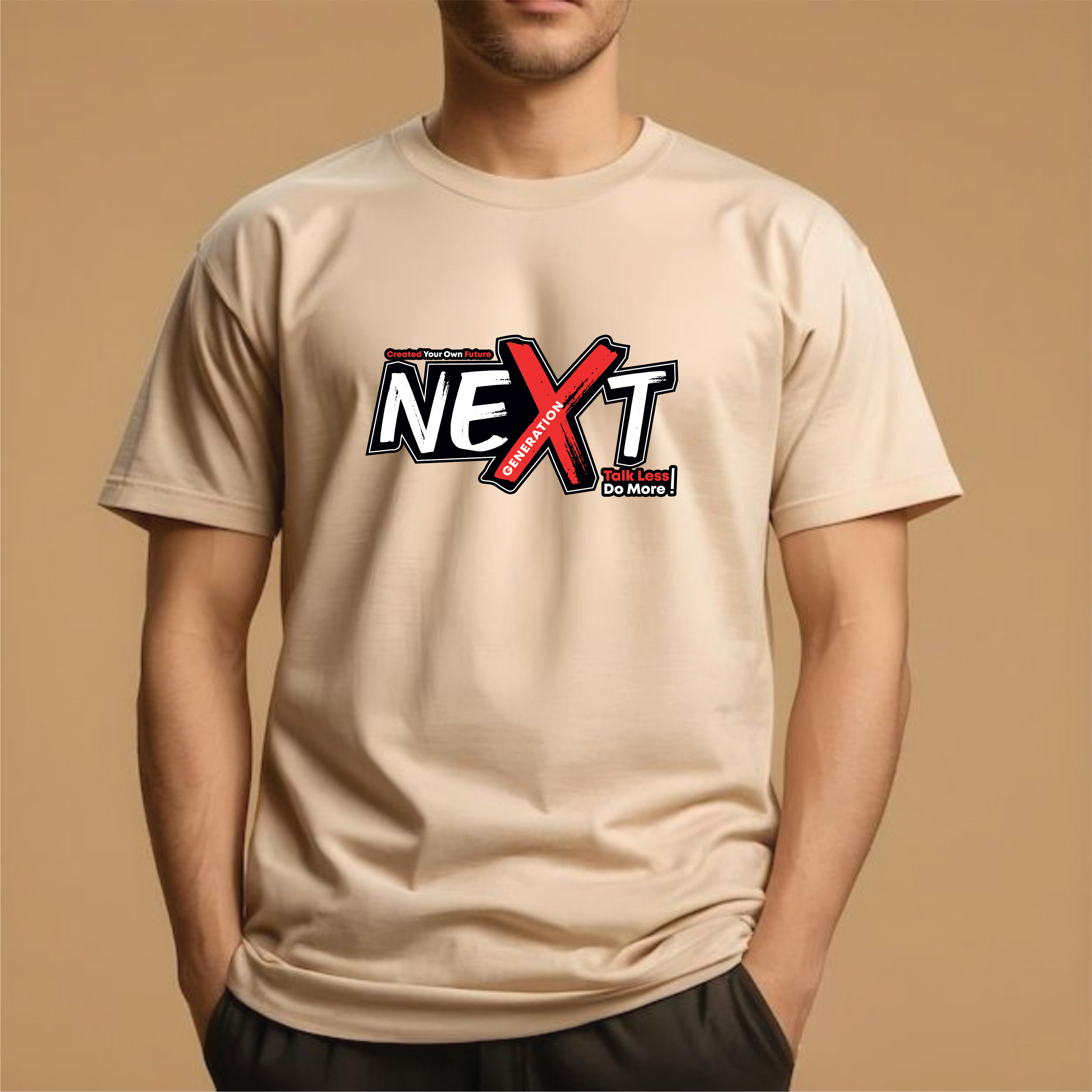 Half Sleeve t-shirt print NEXT