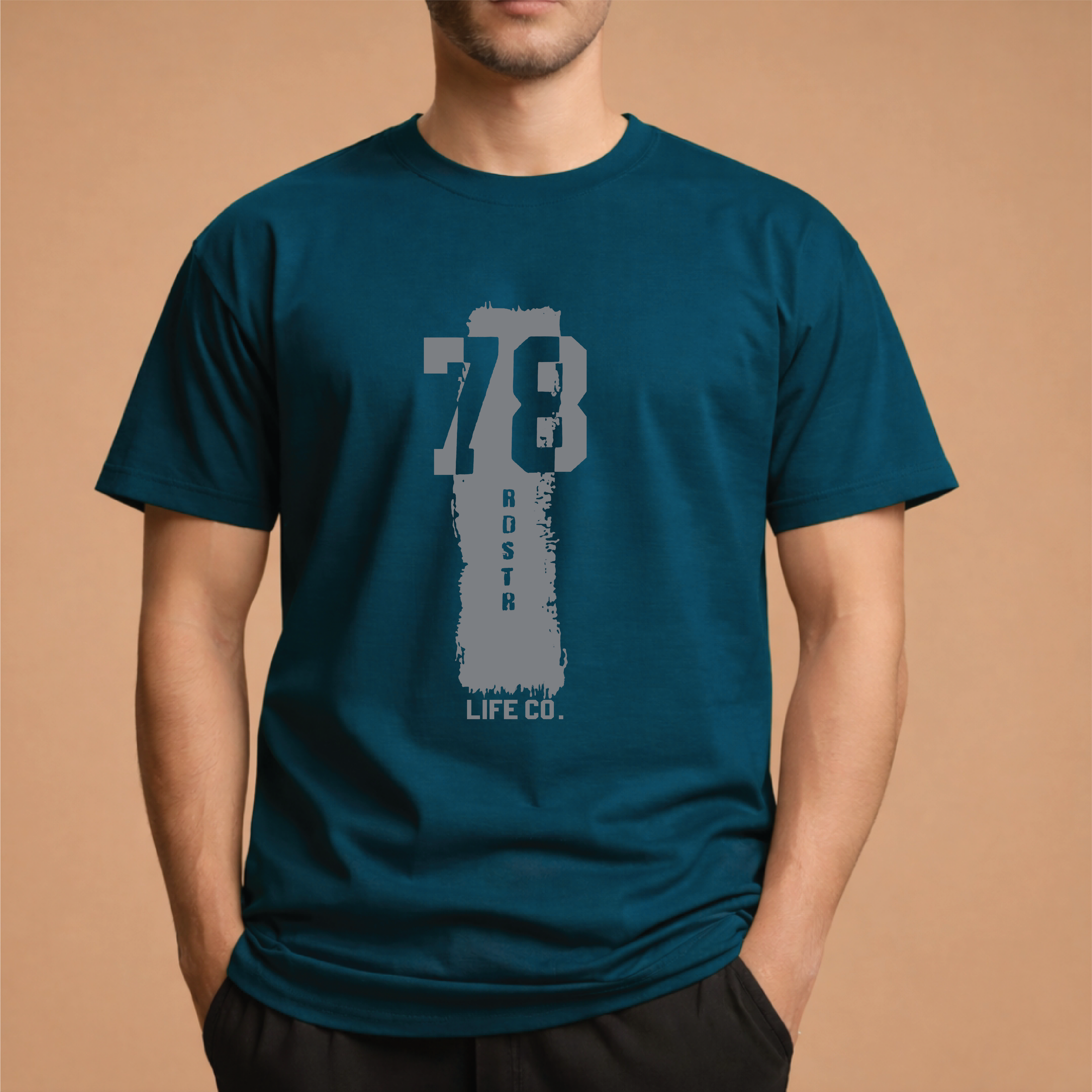 Half Sleeve t-shirt print 78