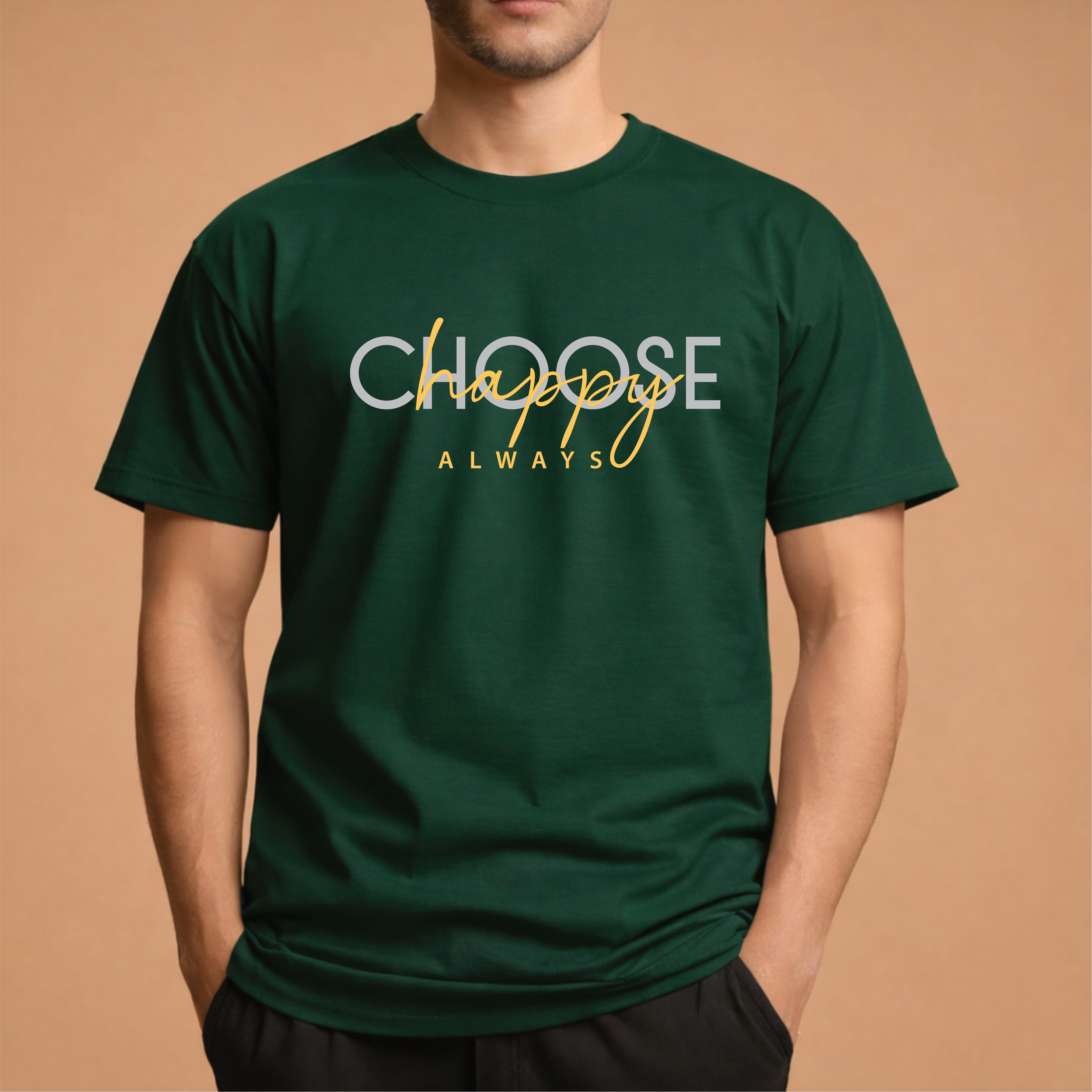 Half Sleeve t-shirt print CHOOSE