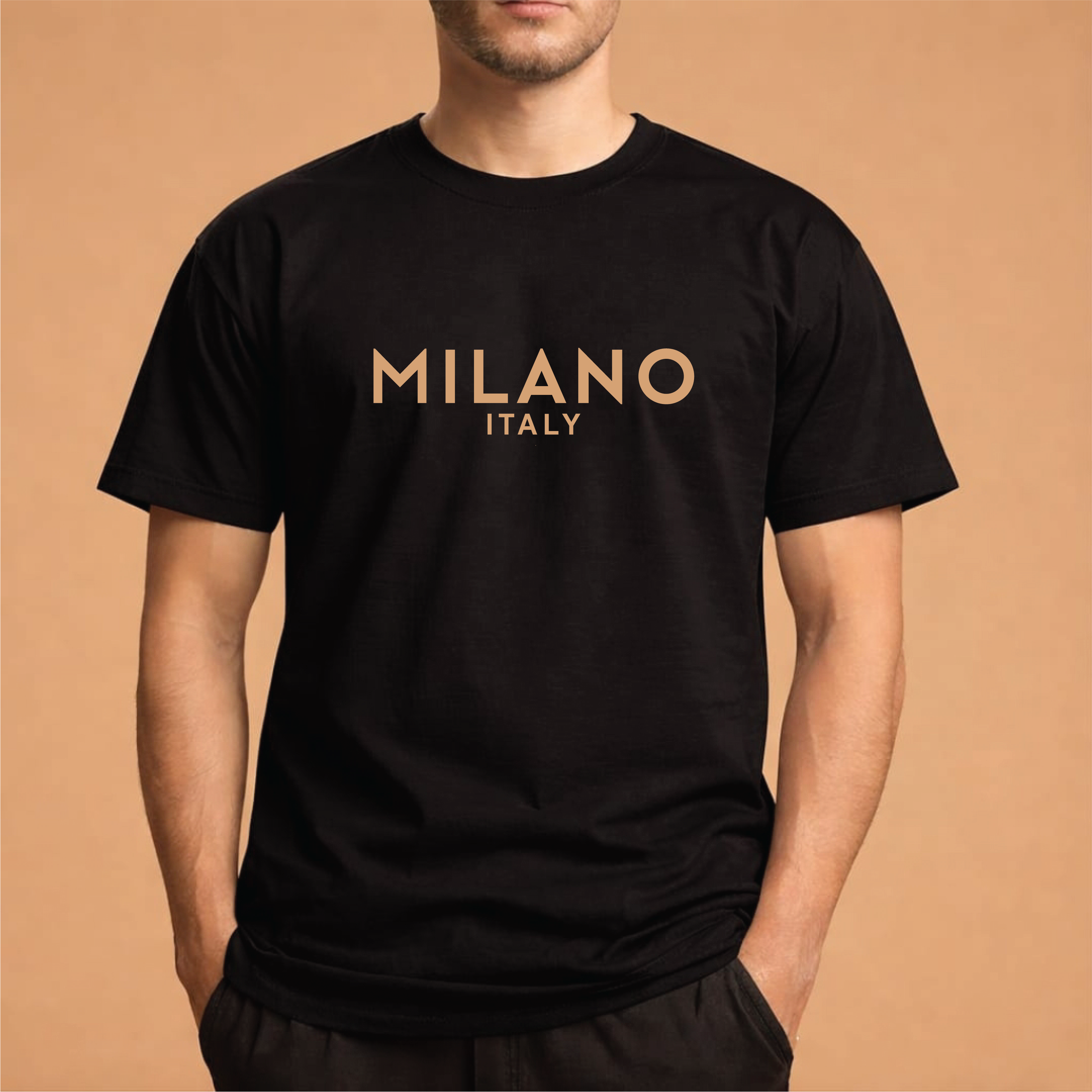 Half Sleeve t-shirt print MILANO
