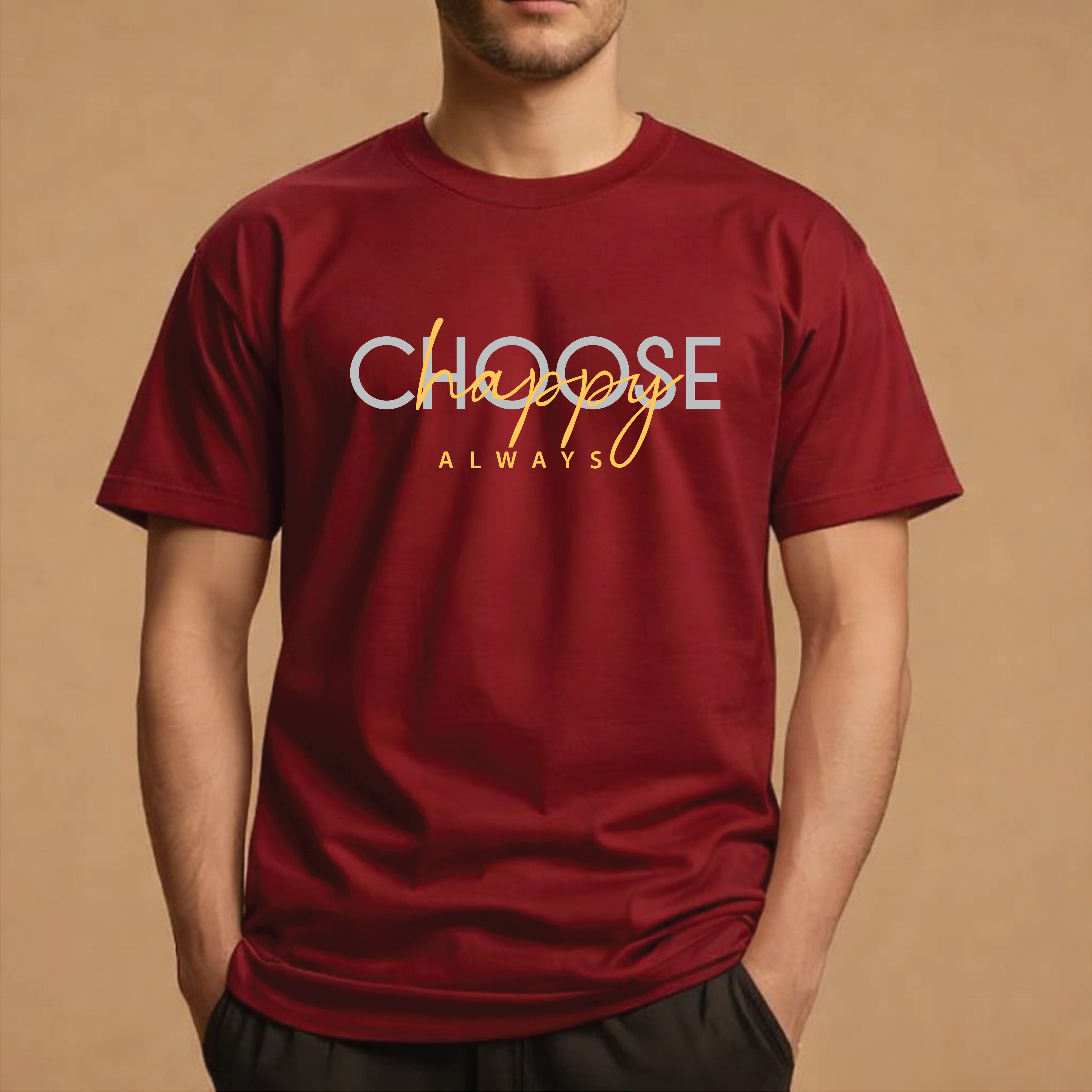 Half Sleeve t-shirt print CHOOSE
