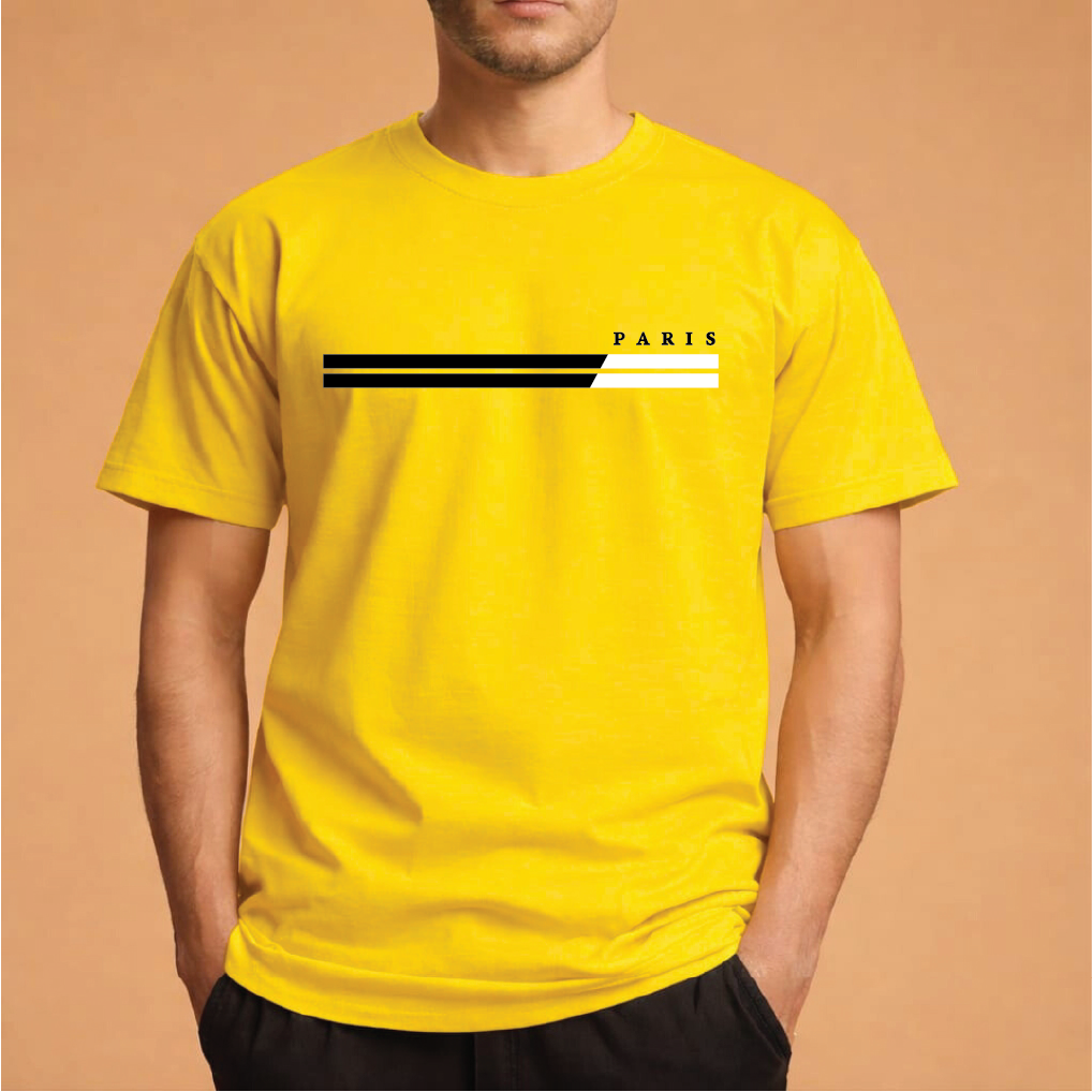 Half Sleeve t-shirt print PARIS 2 LINE