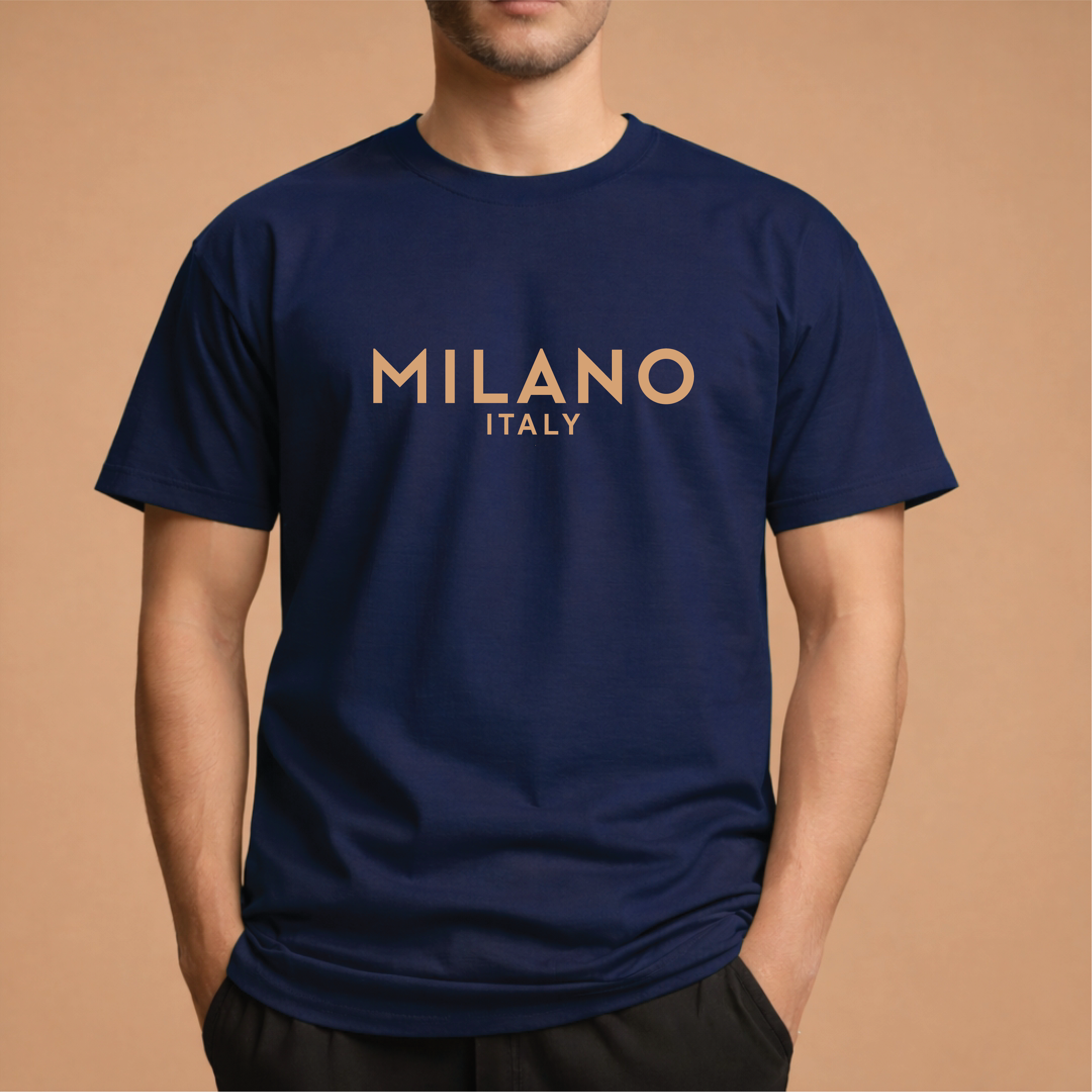 Half Sleeve t-shirt print MILANO
