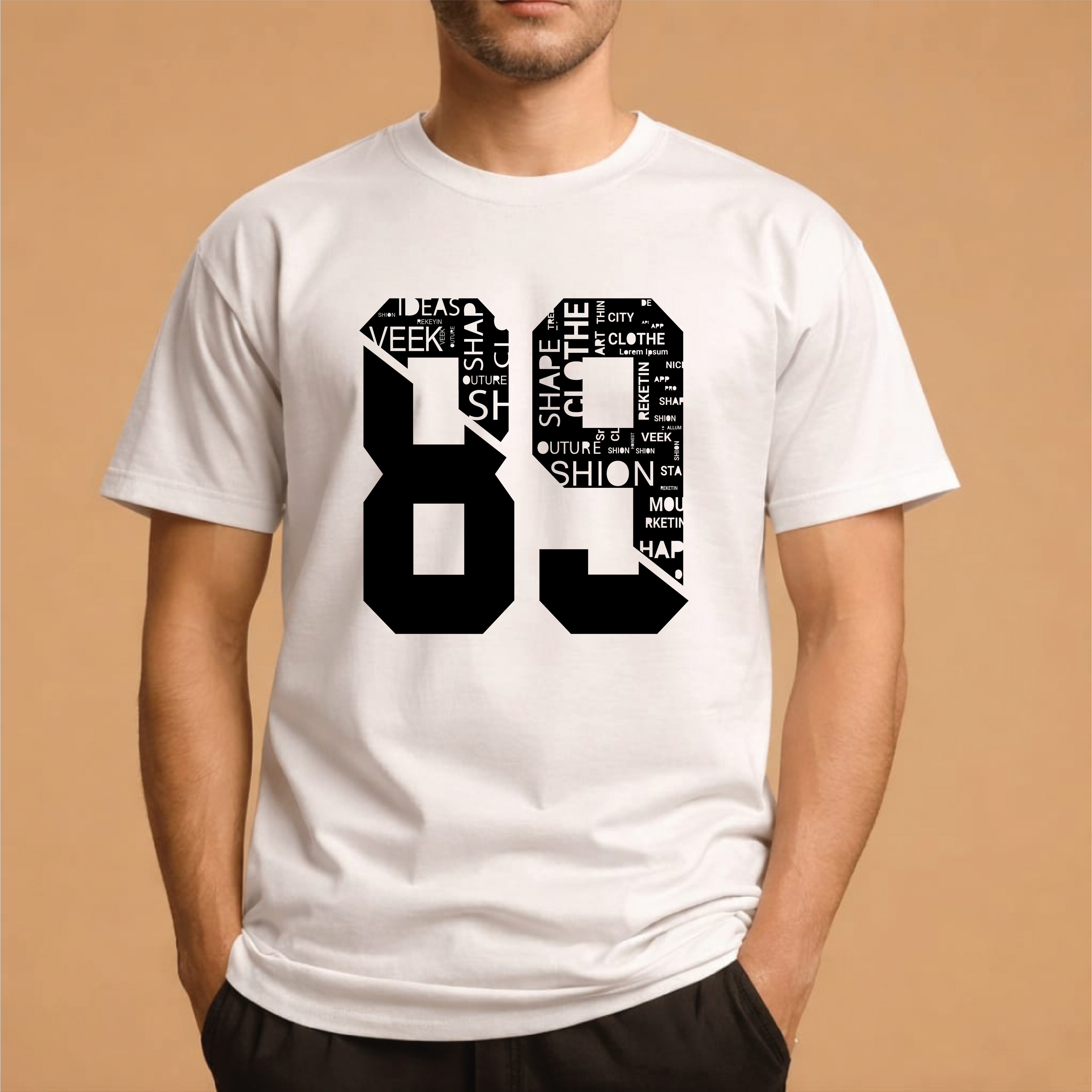 Half Sleeve t-shirt print 89