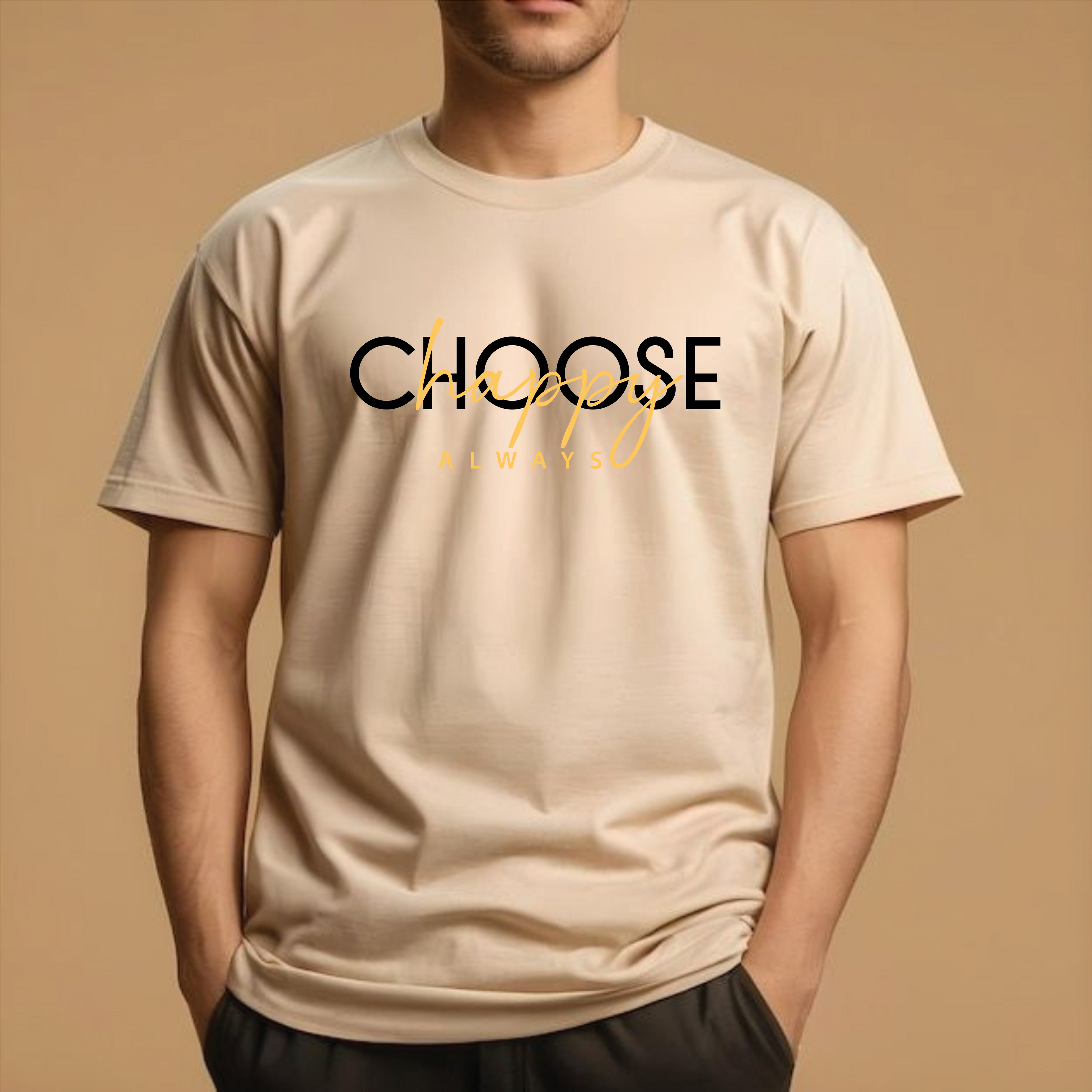 Half Sleeve t-shirt print CHOOSE
