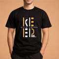 Half Sleeve t-shirt print KEEP GOING