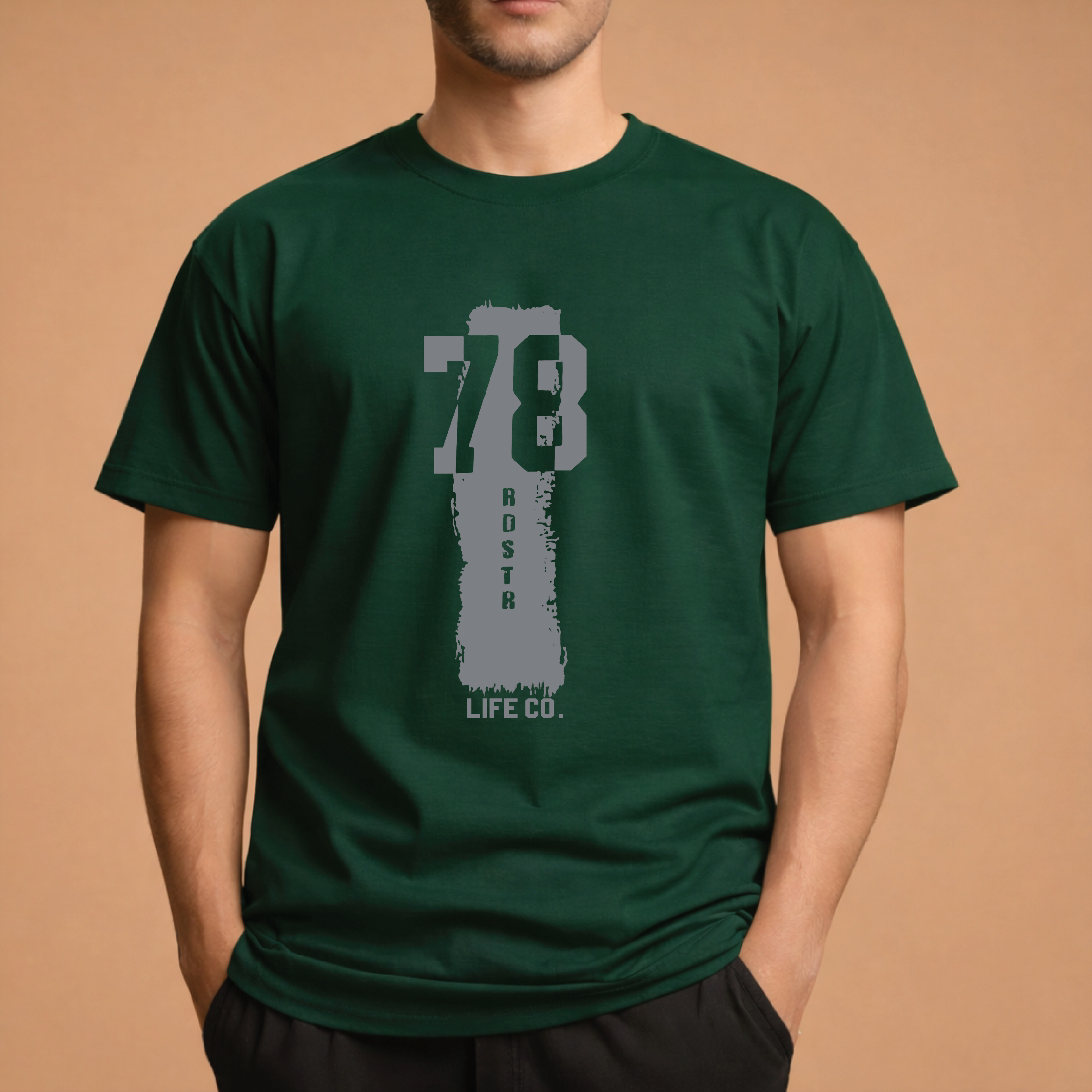 Half Sleeve t-shirt print 78