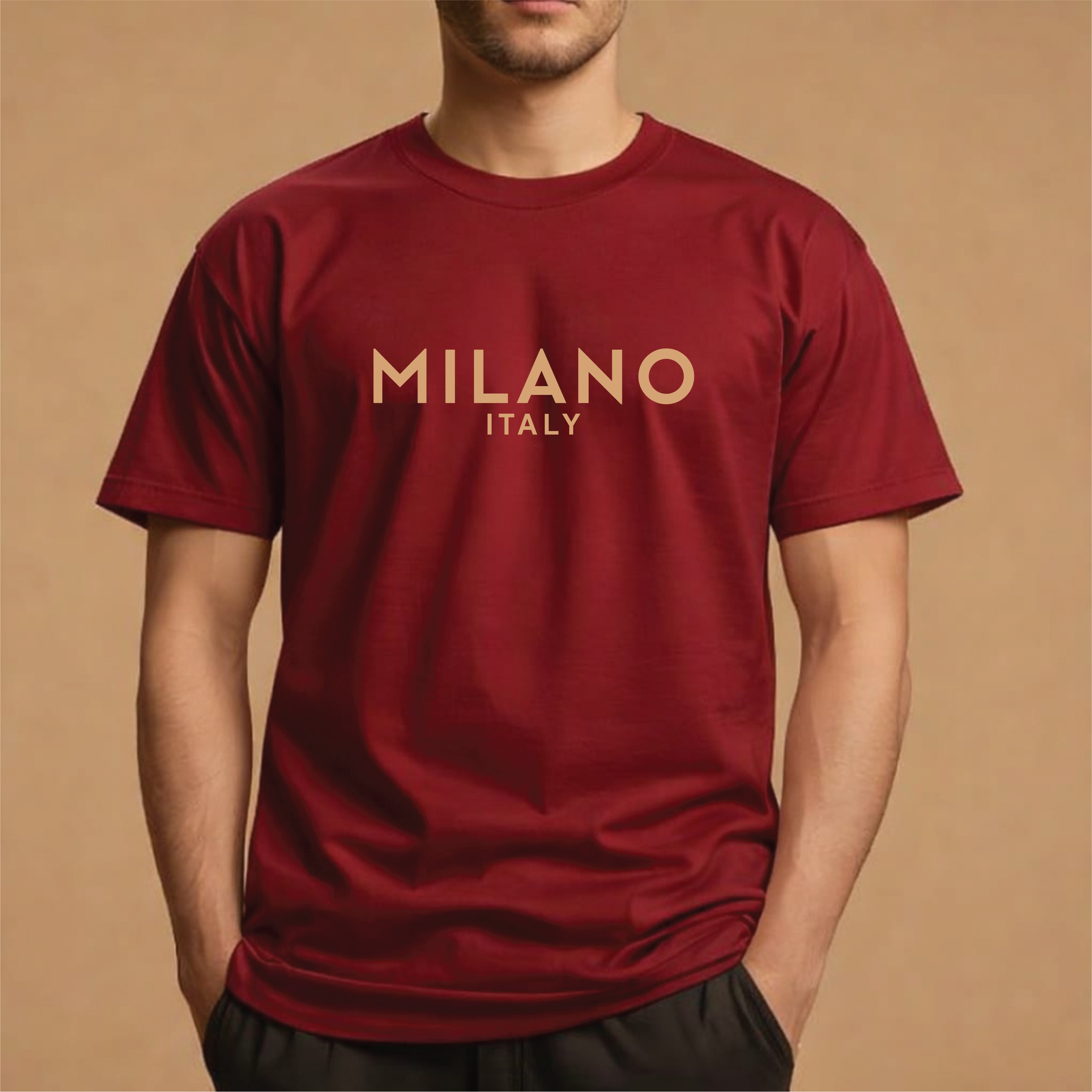 Half Sleeve t-shirt print MILANO
