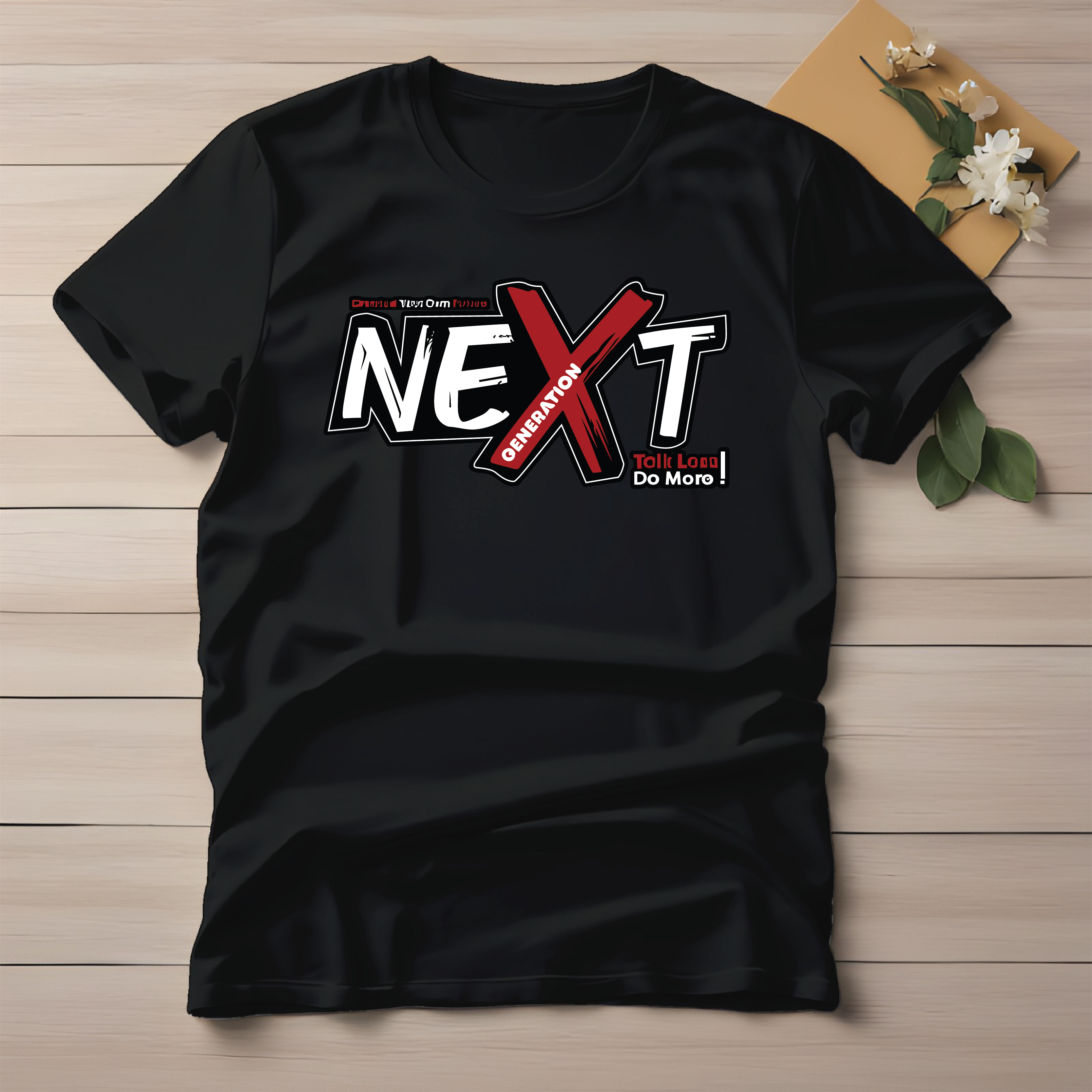 Half Sleeve t-shirt print NEXT