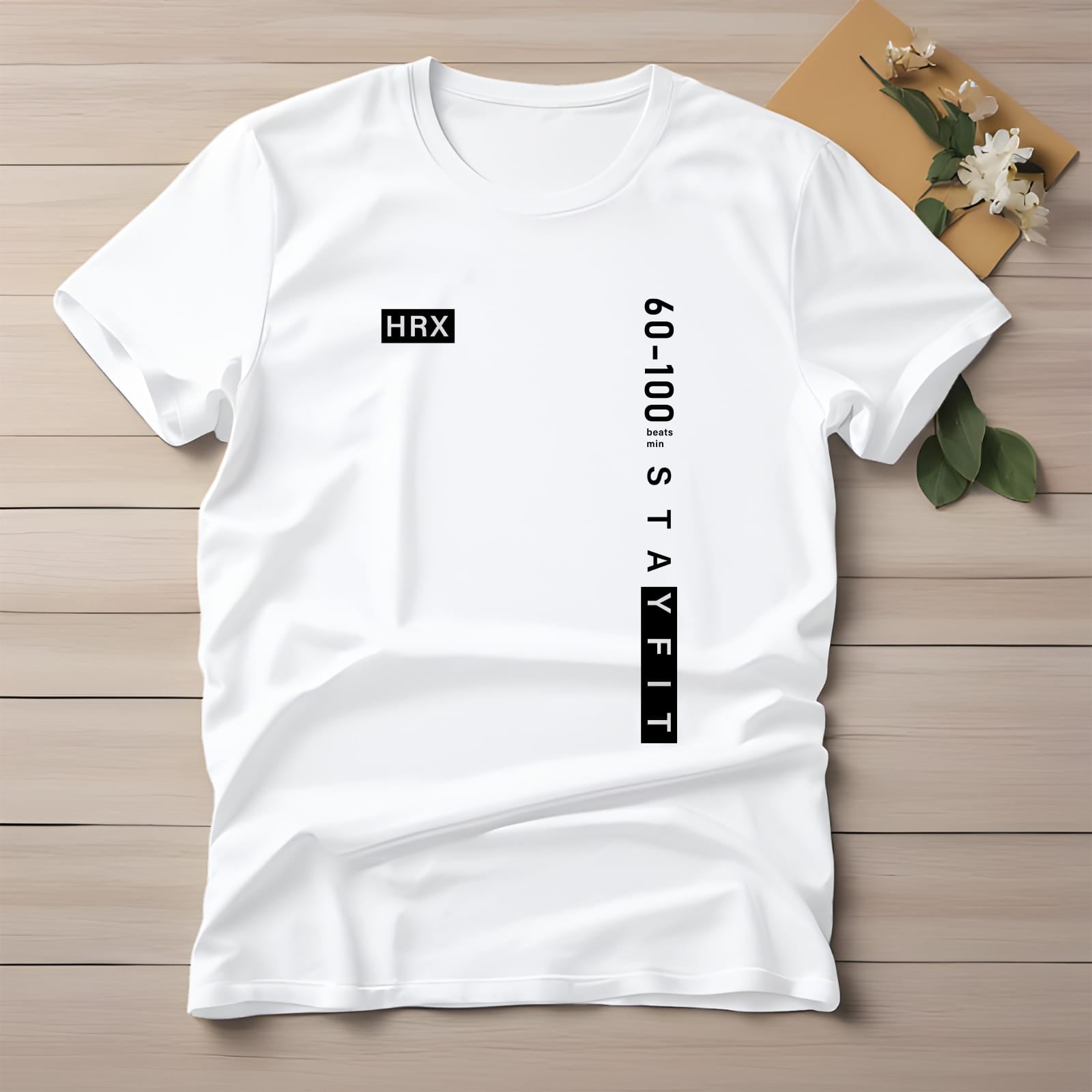 Half Sleeve t-shirt print HRX
