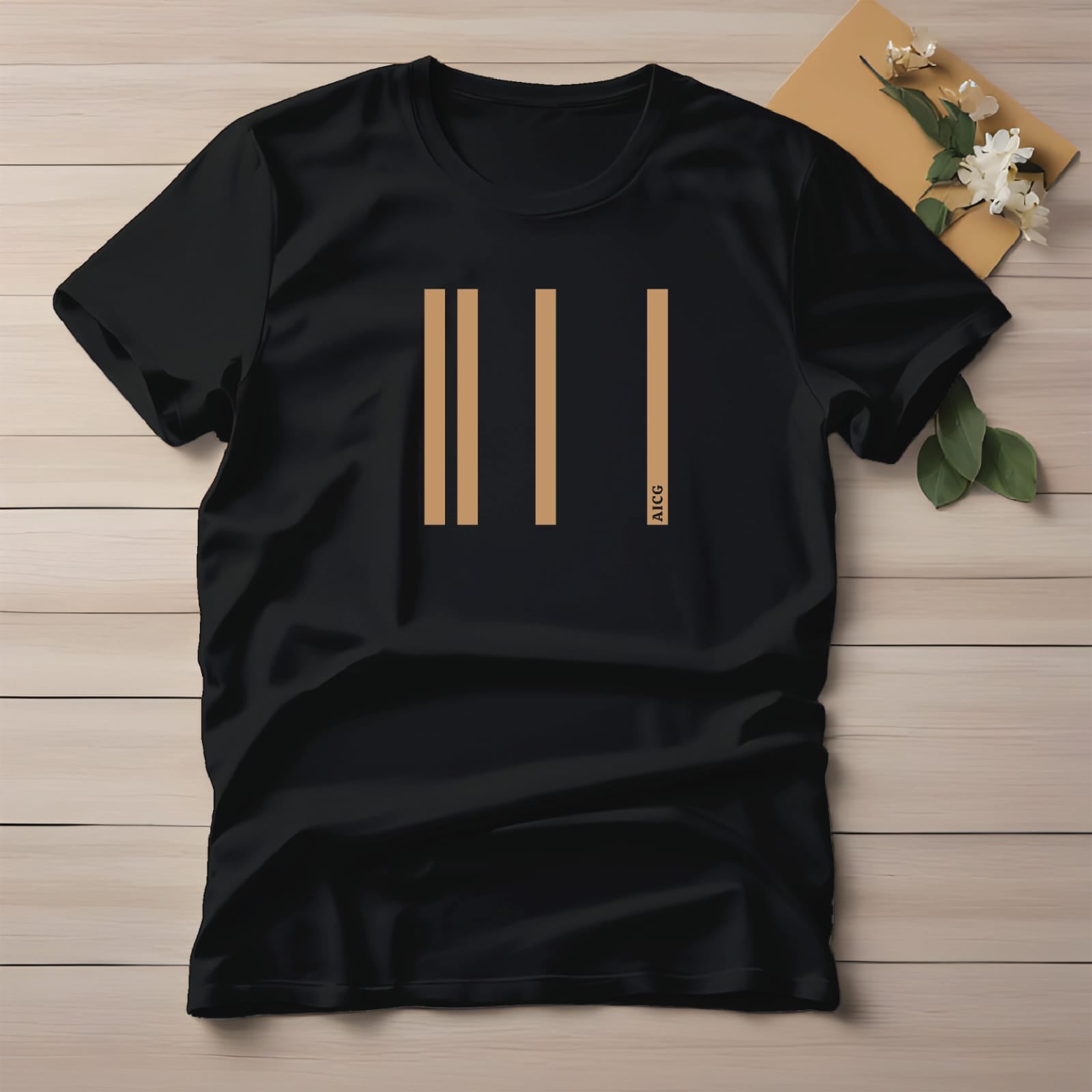 Half Sleeve t-shirt print AICG